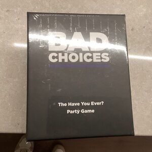 Bad Choices Party Game - The Have You Ever? Party Game. Factory sealed Box